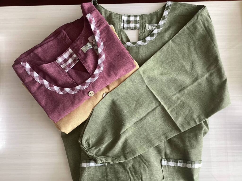 気軽で便利な割烹着